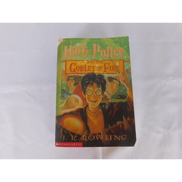 Harry Potter and the Goblet of Fire J.K. Rowling Fantasy Scholastic Paperback Bo - Picture 1 of 7